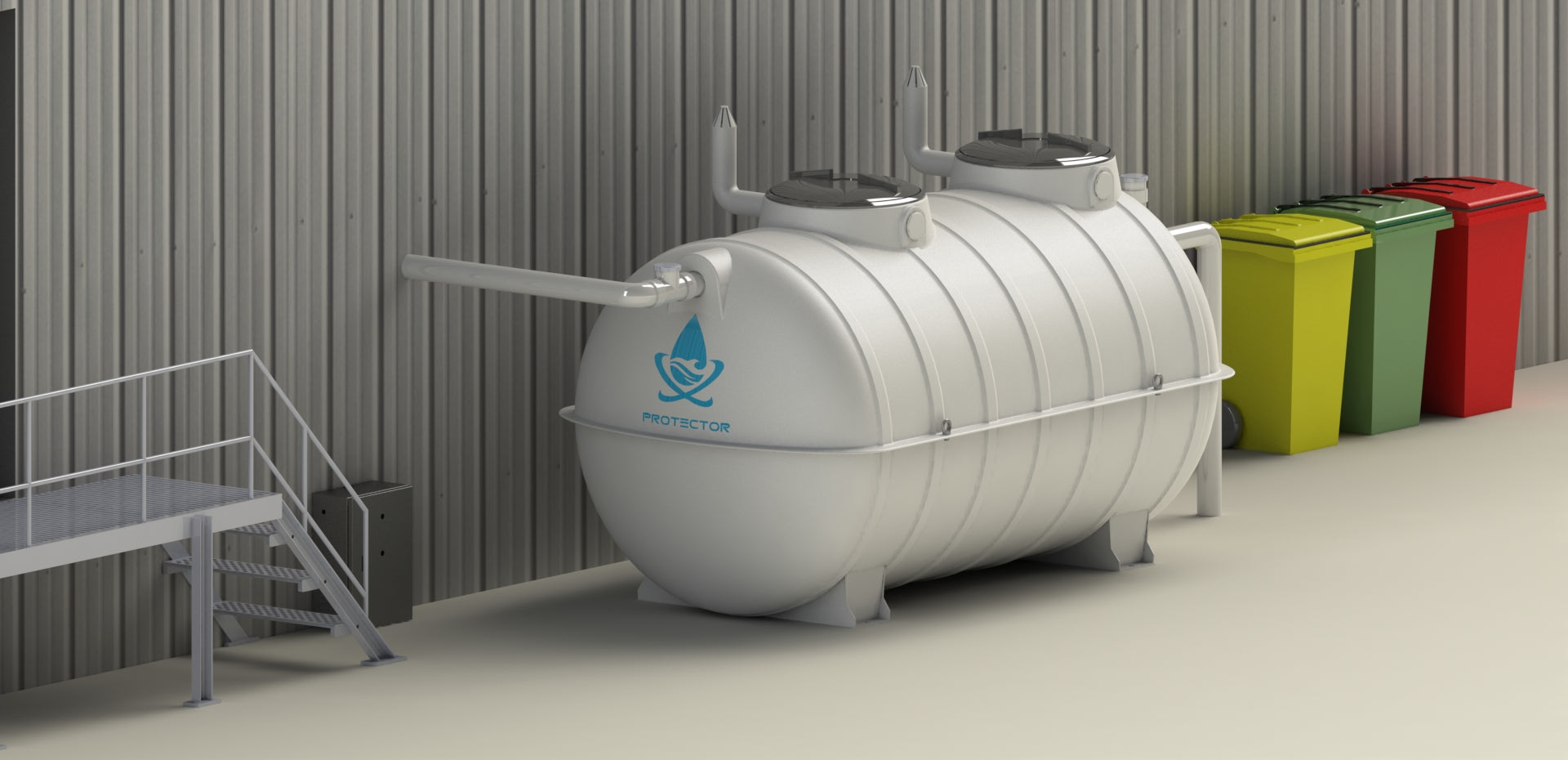 Aboveground 2000L Grease Trap – Melbourne, Sydney & Unity Water QLD Approved