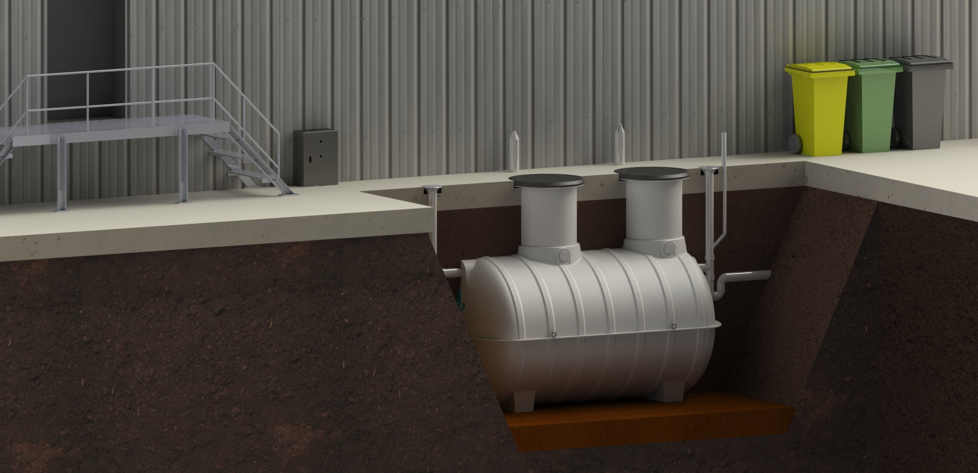 Belowground 2000L Grease Trap – Melbourne, Sydney & Unity Water QLD Approved