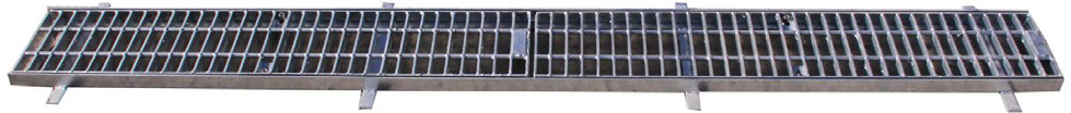 Galvanised Mild Steel Trench Grating