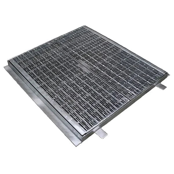 Heelguard HD Galvanised Hinged Cast-In Grate
